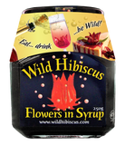 Wild Hibiscus Flowers in Syrup